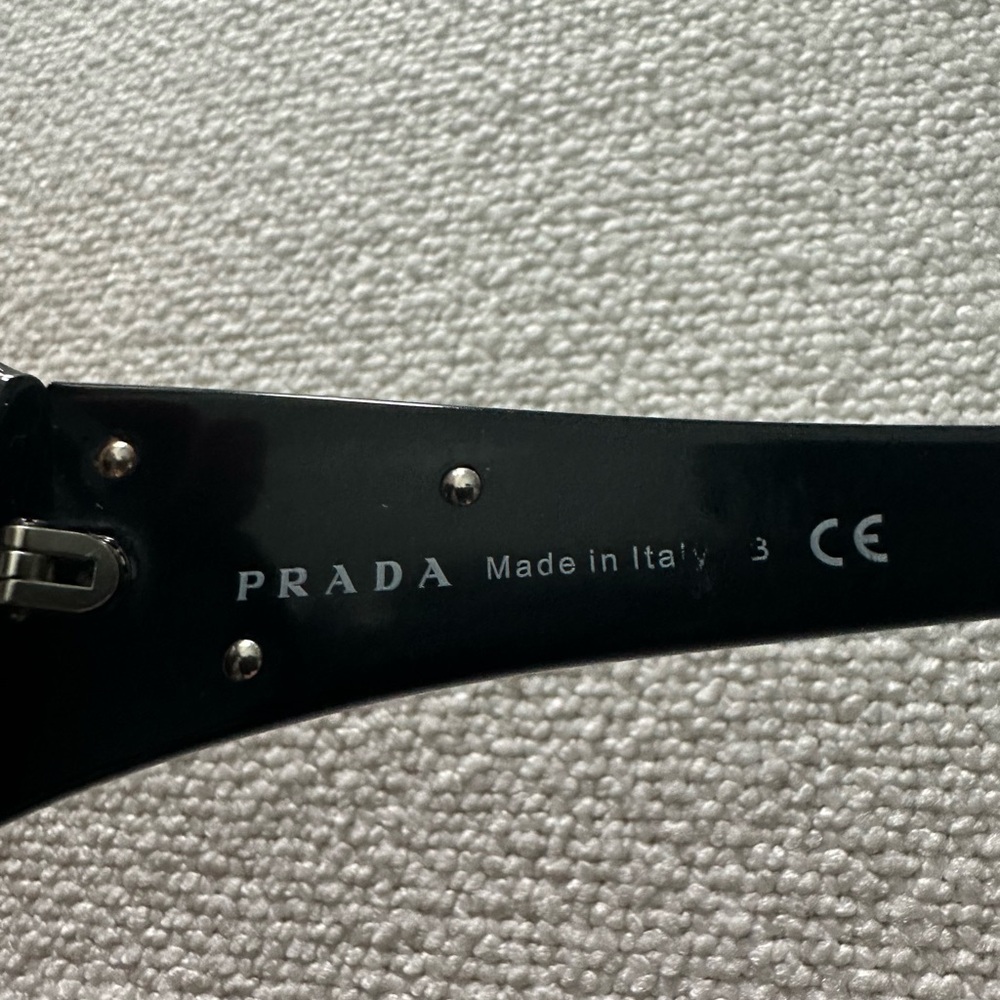 Prada SPR16U Rectangle Sunglasses - Picture 6 of 8